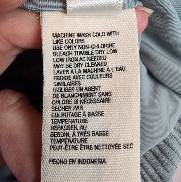 Free People Dusty Green Puffer Corduroy Snap Front Jacket SZ Sm Med - Picture 11 of 13